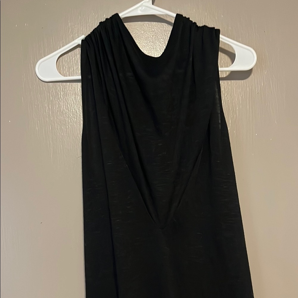 Elegant Black Sleeveless Dress